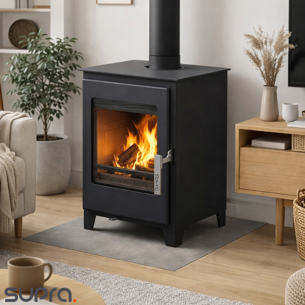 Home Poêle à bois en acier étanche OSCAR, 4,8 kW – Image 1