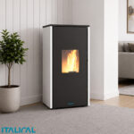 Poêle à granulés Etanche ROVIGO, 8,1 kW