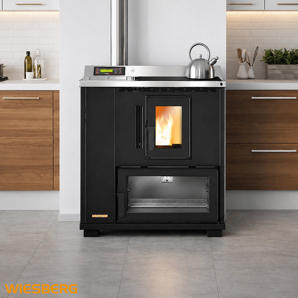Home Cuisinière à granulés DEVON, 8,8 kW – Image 1