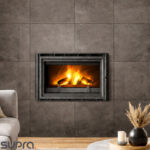 Insert à bois en fonte TERITO-76, 9,5 kW