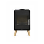 Poêle à bois en acier étanche JACCO PIEDS BOIS, 4,8 kW – Image 3