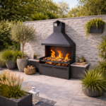 Barbecue avec cheminée BVE-102 – Image 2