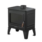 Poêle à bois en fonte Raccordable GEORGES - 6,7kW – Image 4