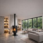 Poêle échangeur thermique MAURA 7,7kW – Image 2