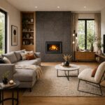 Insert à bois en fonte TERITO-76, 9,5 kW – Image 2