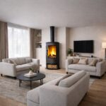 Poêle à bois raccordable HELENA, 8 Kw – Image 2