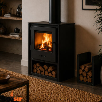 Poele a bois DEVA, 12 kW