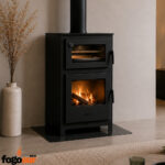 Poele a bois avec four NADIA, 13,4 kW