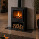 Poele a bois TURBINAS SEREN, 13,4 kW