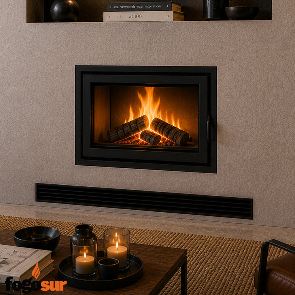 Home Insert à bois Níger 70, 6,4 kW – Image 1