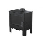 Poêle à bois en fonte - horizontal - étanche, ADAM,7,3kW – Image 4