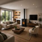 Poele a bois avec four AROA, 12 kW – Image 2