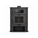 Poêle à bois d'angle avec four, CH-5 H, 11.2 kW – Image 3