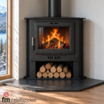 Poêle à bois d'angle CH-5, 11.2 Kw