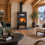 Poêle à bois avec four et plateau, CH-8, 9,5 kW – Image 2
