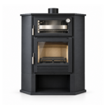 Poêle à bois d'angle avec four, CH-8 R 9.5 kW – Image 3