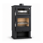 Poêle à bois avec four et plateau, CH-8, 9,5 kW – Image 4