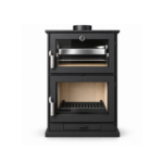 Poêle à bois d'angle avec four, CH-9, 10,9 kW – Image 3