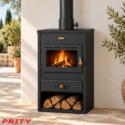 Poêle à bois K1, 9,5 kW