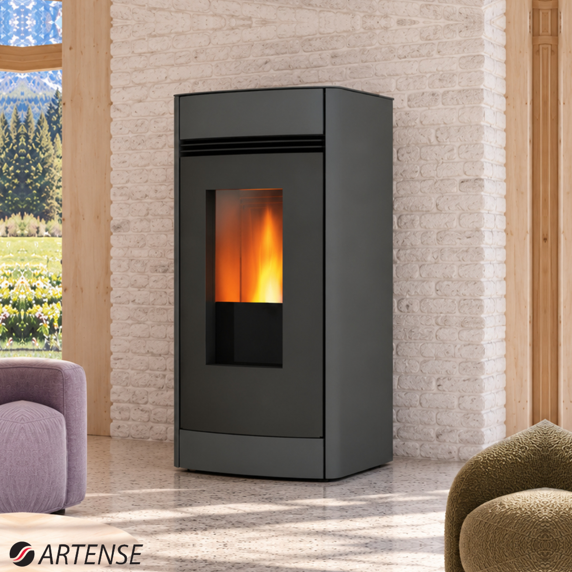 Poele-home_1 Poêle à granulés SALLY, 10,2 kW – Image 1